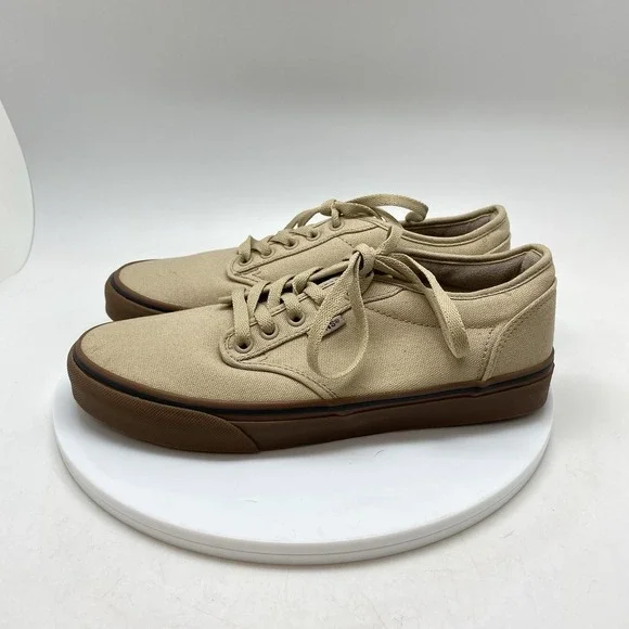 Vans Atwood Mens 8 Brown Athletic Skateboard Canvas 500714 Shoes Sneakers - Picture 3 of 10